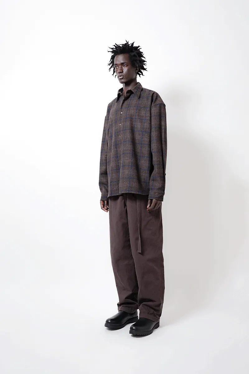 Big LS Shirt - Chocolate Plaid