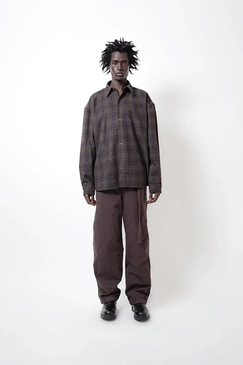 Big LS Shirt - Chocolate Plaid