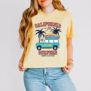 California Surfers | Relaxed Fit Cropped Tee