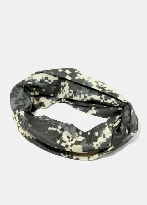 Camo Print Multi-Use Headwrap