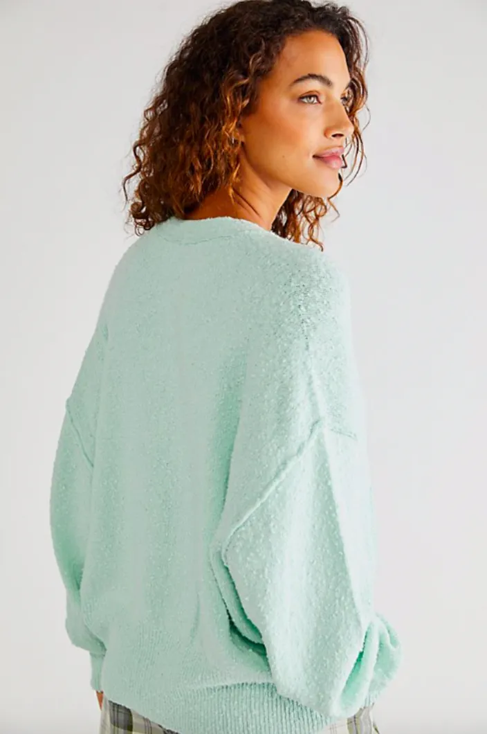 Found My Friend Cardigan - Ocean Lily