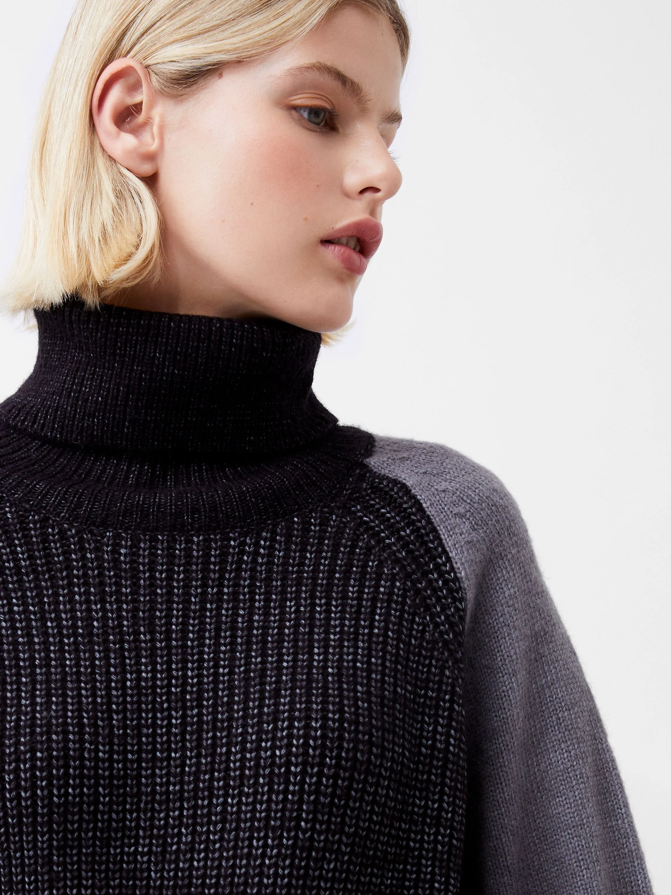 Kessy High Neck Knit Jumper