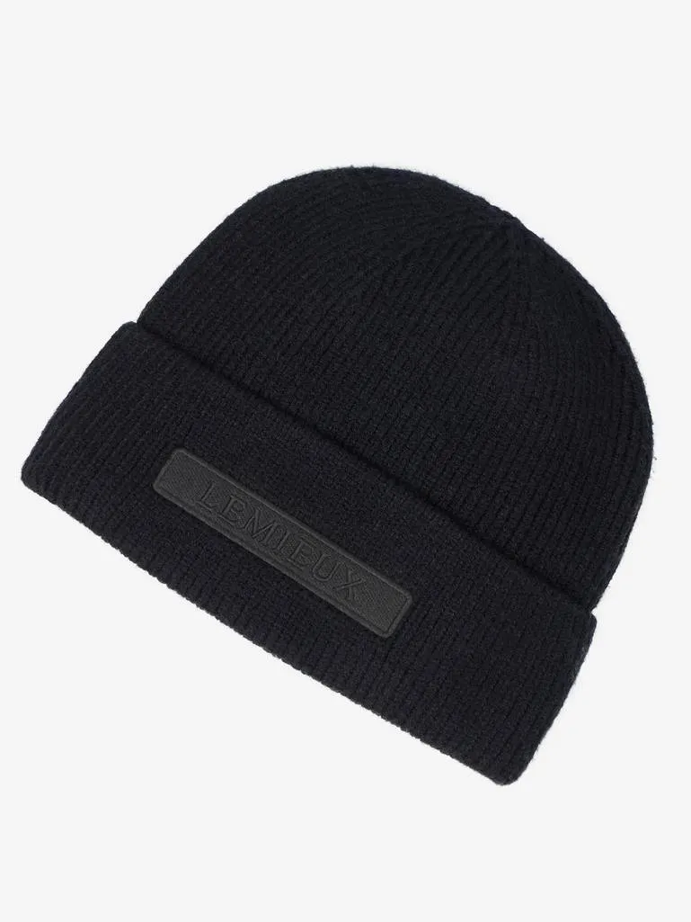 LeMieux Black Beanie Mens One Size