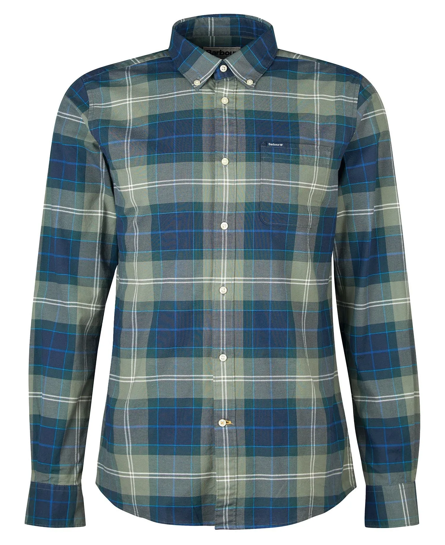 Lewis Tailored Shirt - Kielder Blue Tartan