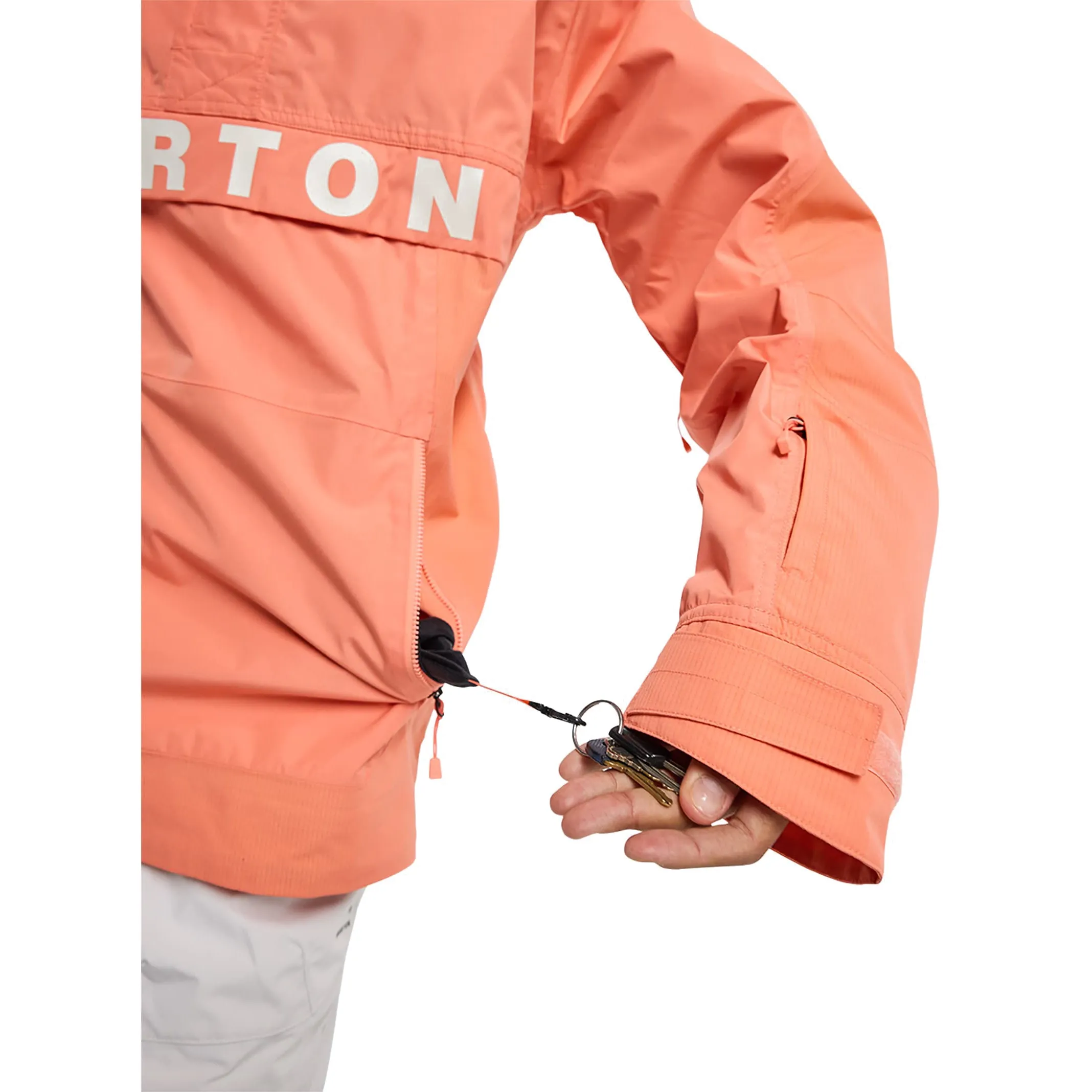 M FROSTNER ANORAK PEACH ECHO