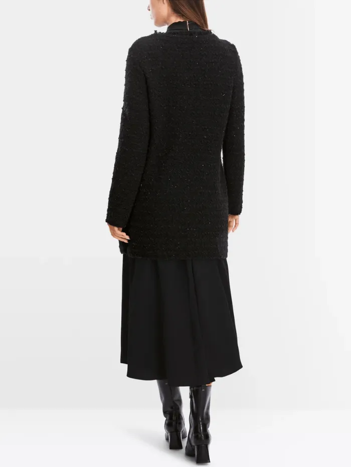 Marc Cain Collections Long Cardigan In Black XC 39.09 M24 Col 900