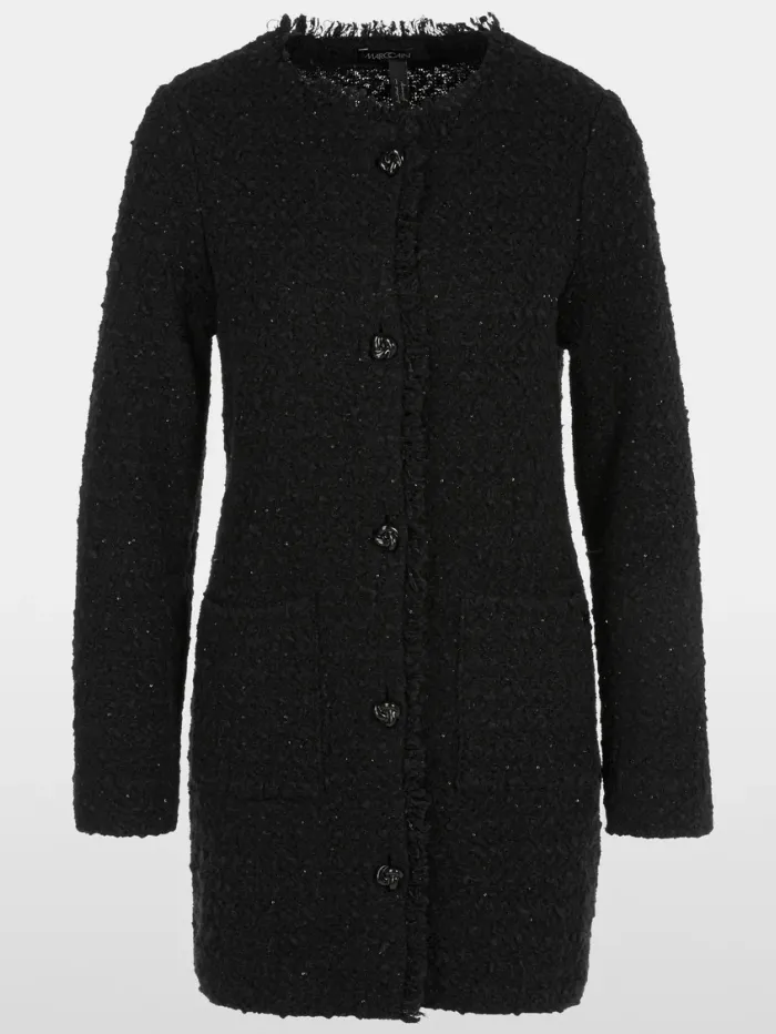 Marc Cain Collections Long Cardigan In Black XC 39.09 M24 Col 900