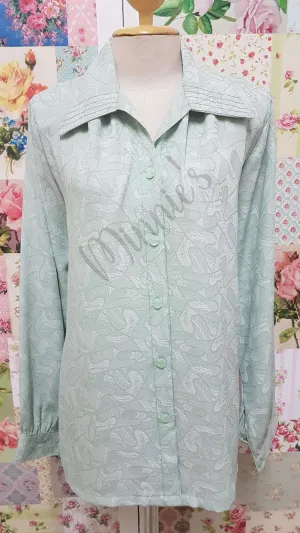 Mint Green Blouse BU0156