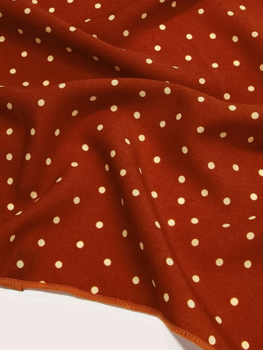 Polka Dot Scarf