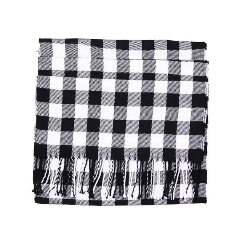 Pologize™ Stylish Plaid Scarf