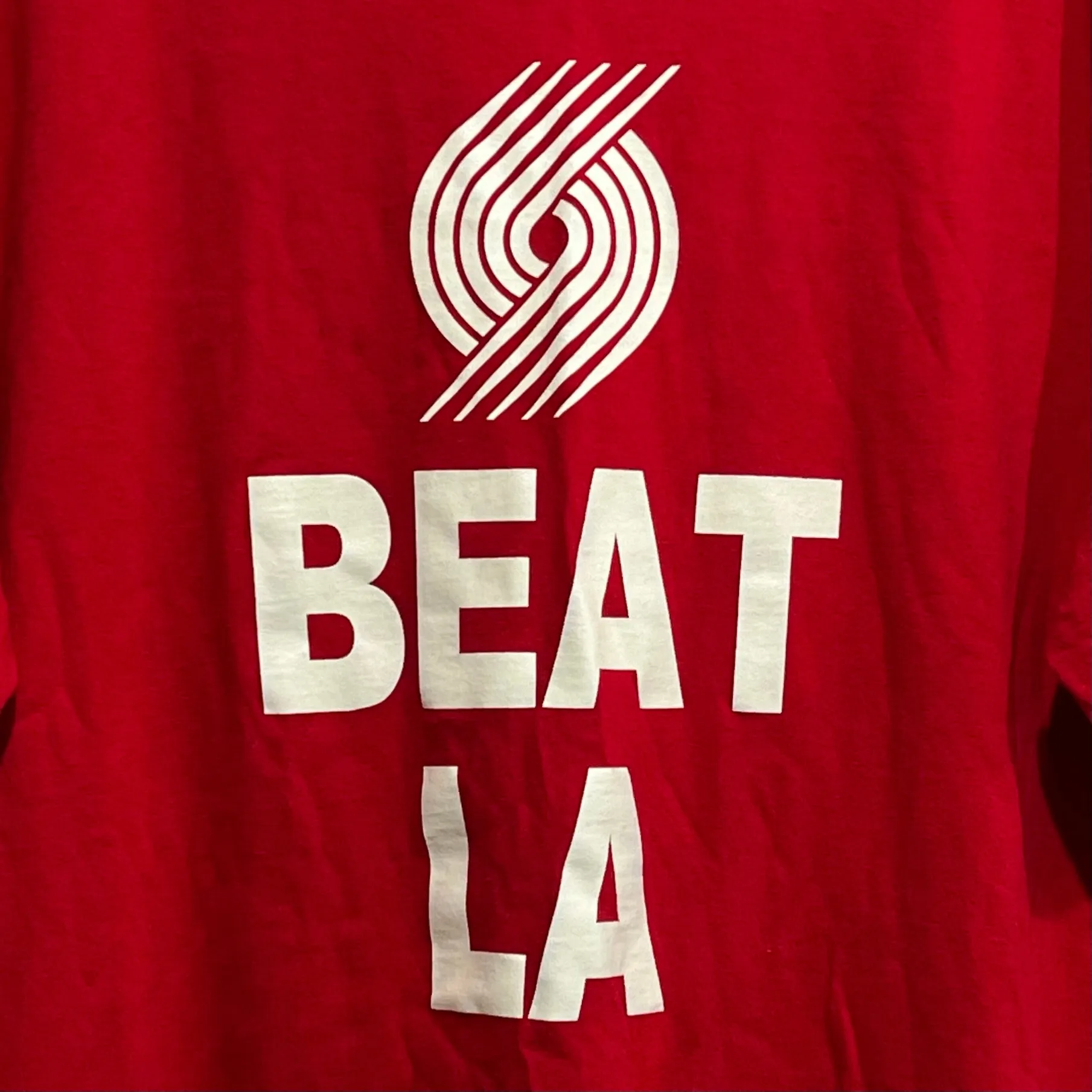 Portland Trail Blazers Beat L.A. Shirt XL