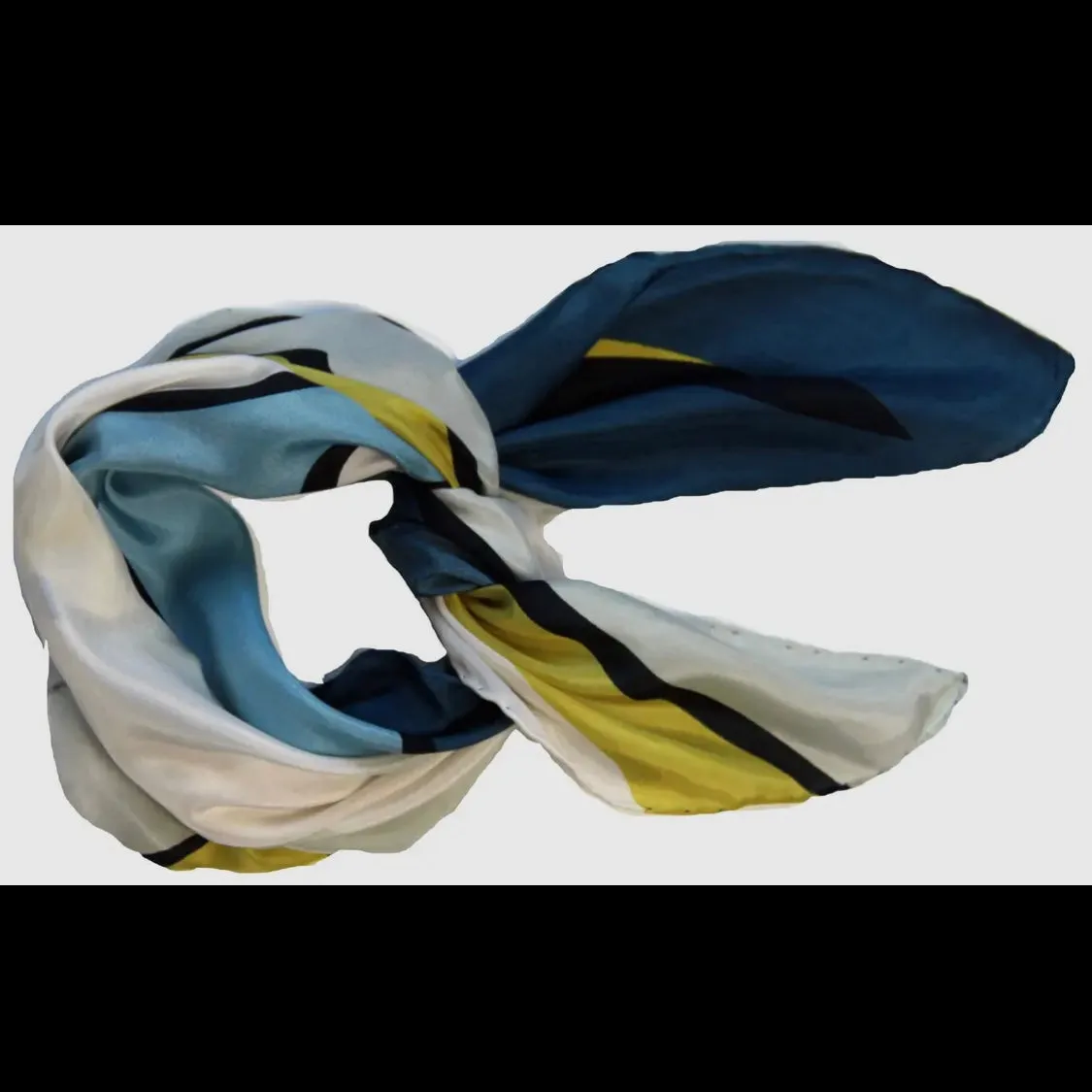 Silk French Art Scarves 20" by 20"