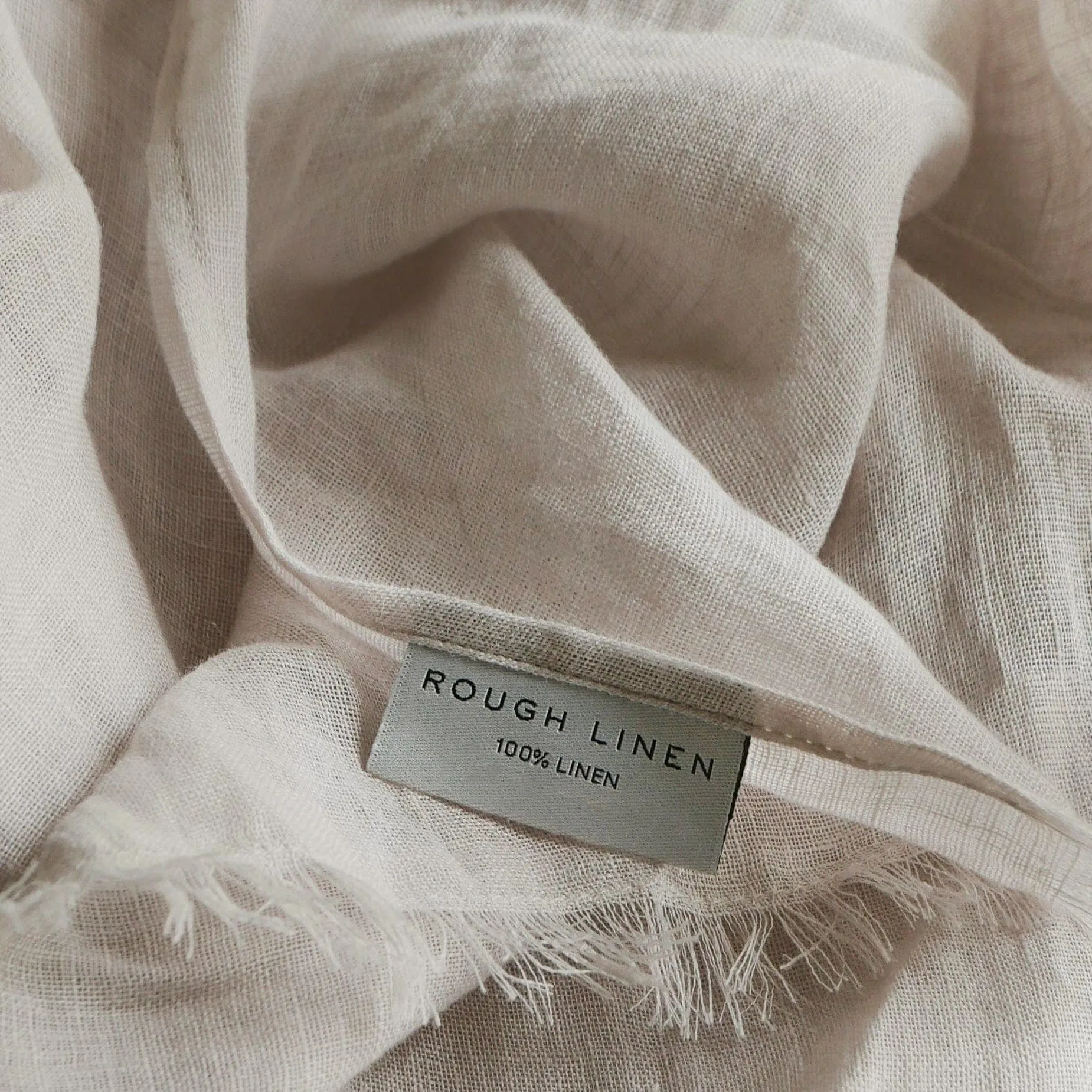 Smooth Linen Scarf