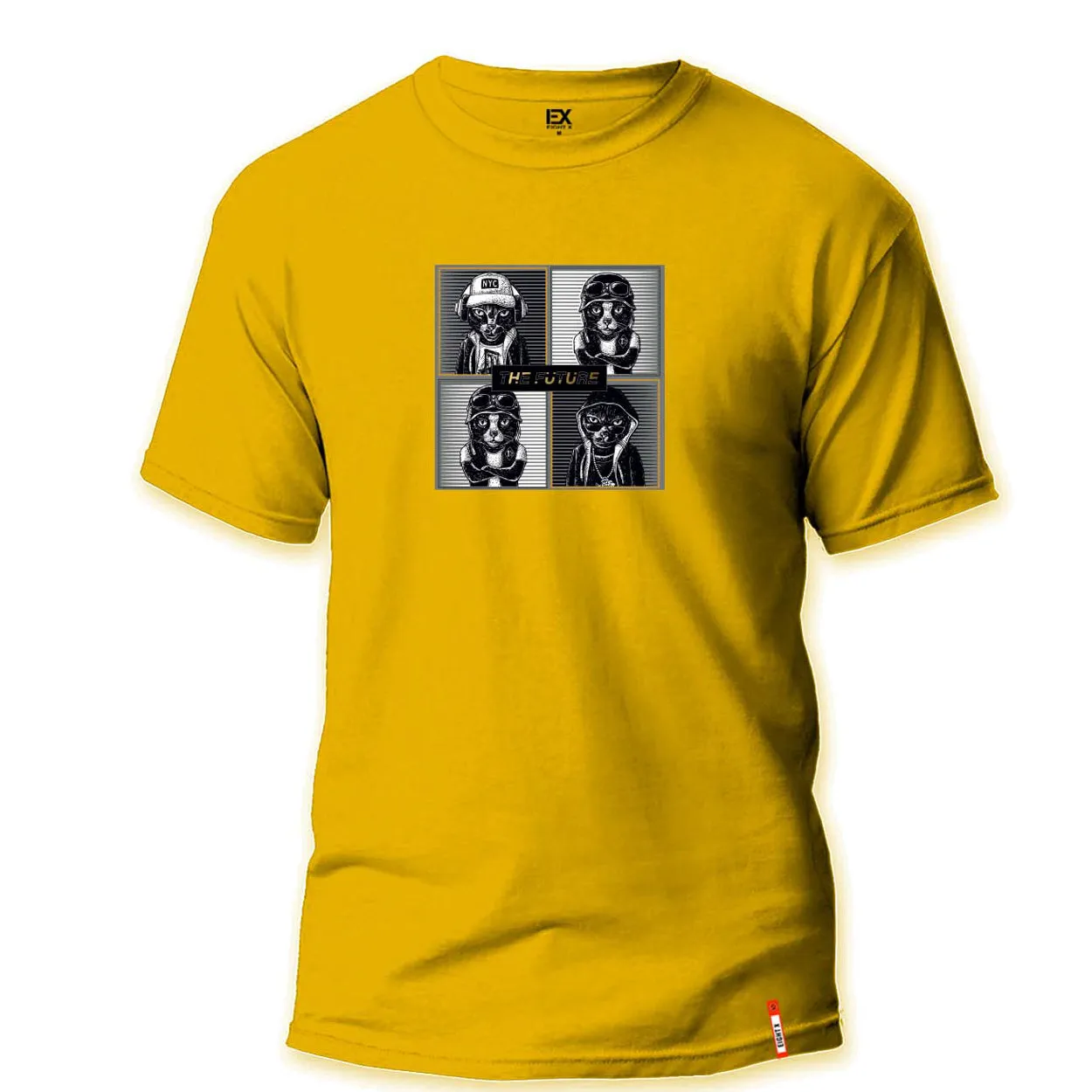 The Future 8X Street T-Shirt - Golden Mustard Yellow