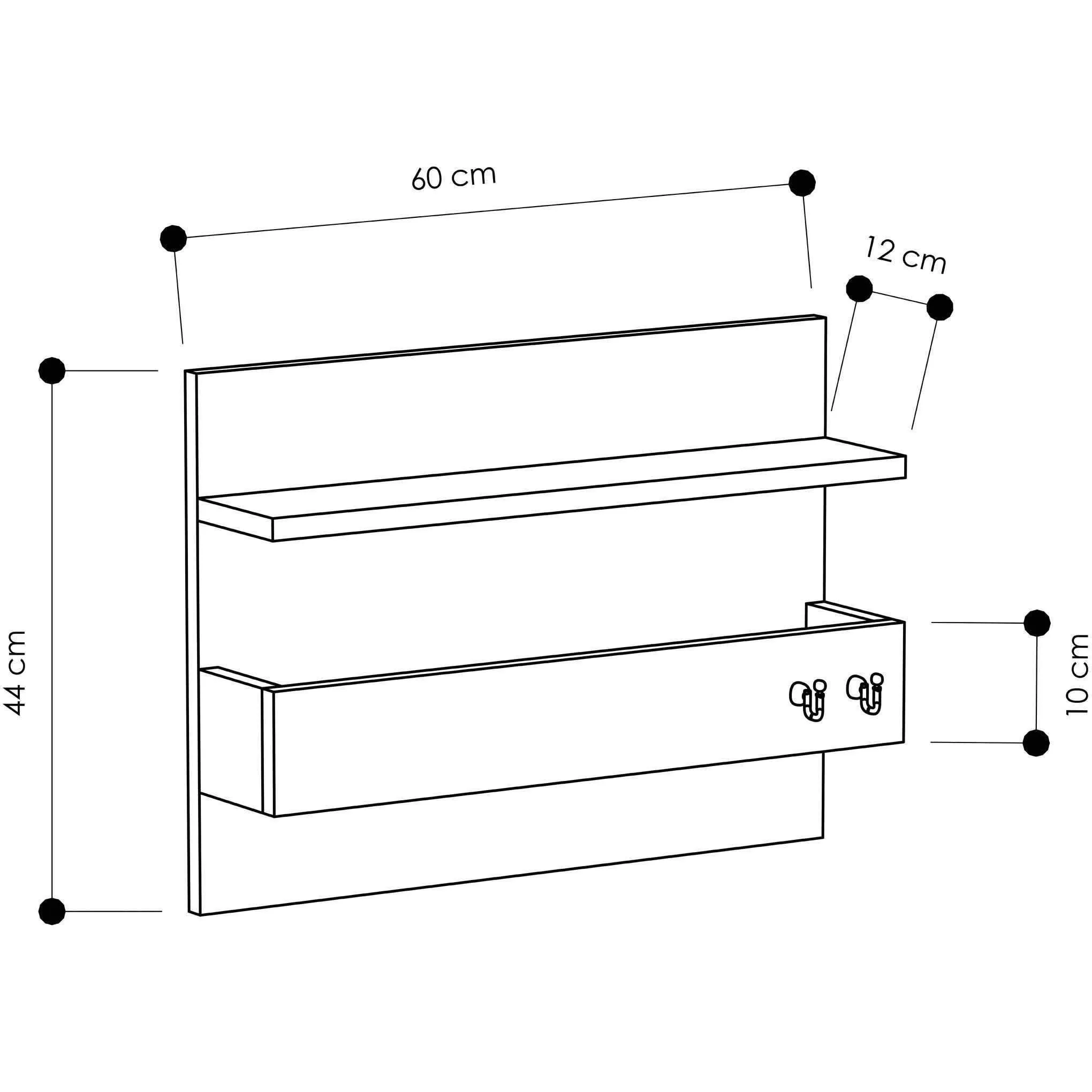 Tikky Accesories Rack