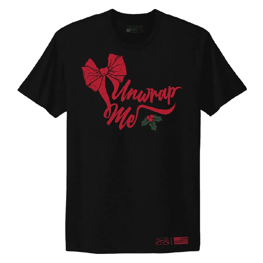 Women's Unwrap Me Boyfriend Fit T-Shirt - Black