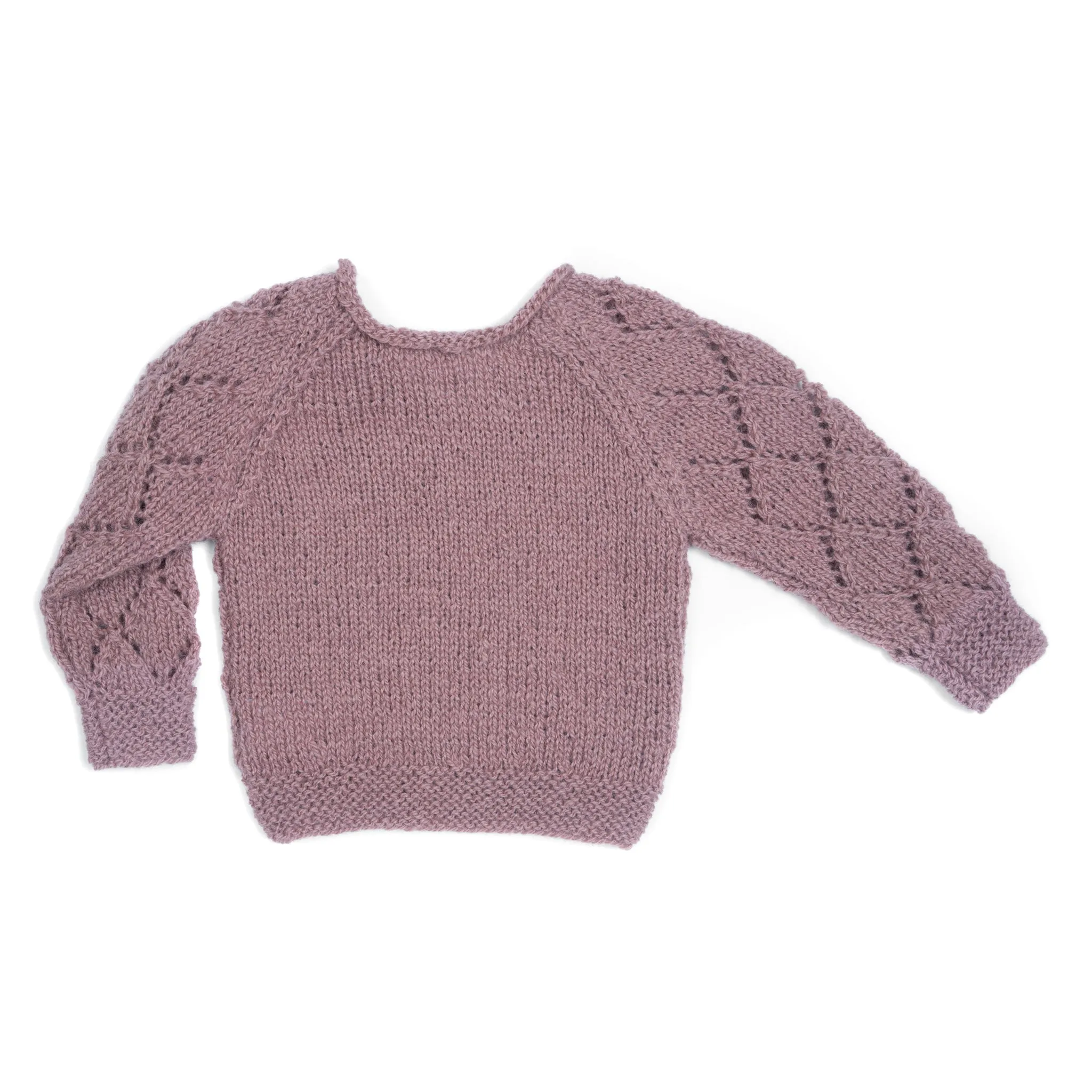 Wool jumper LILAC