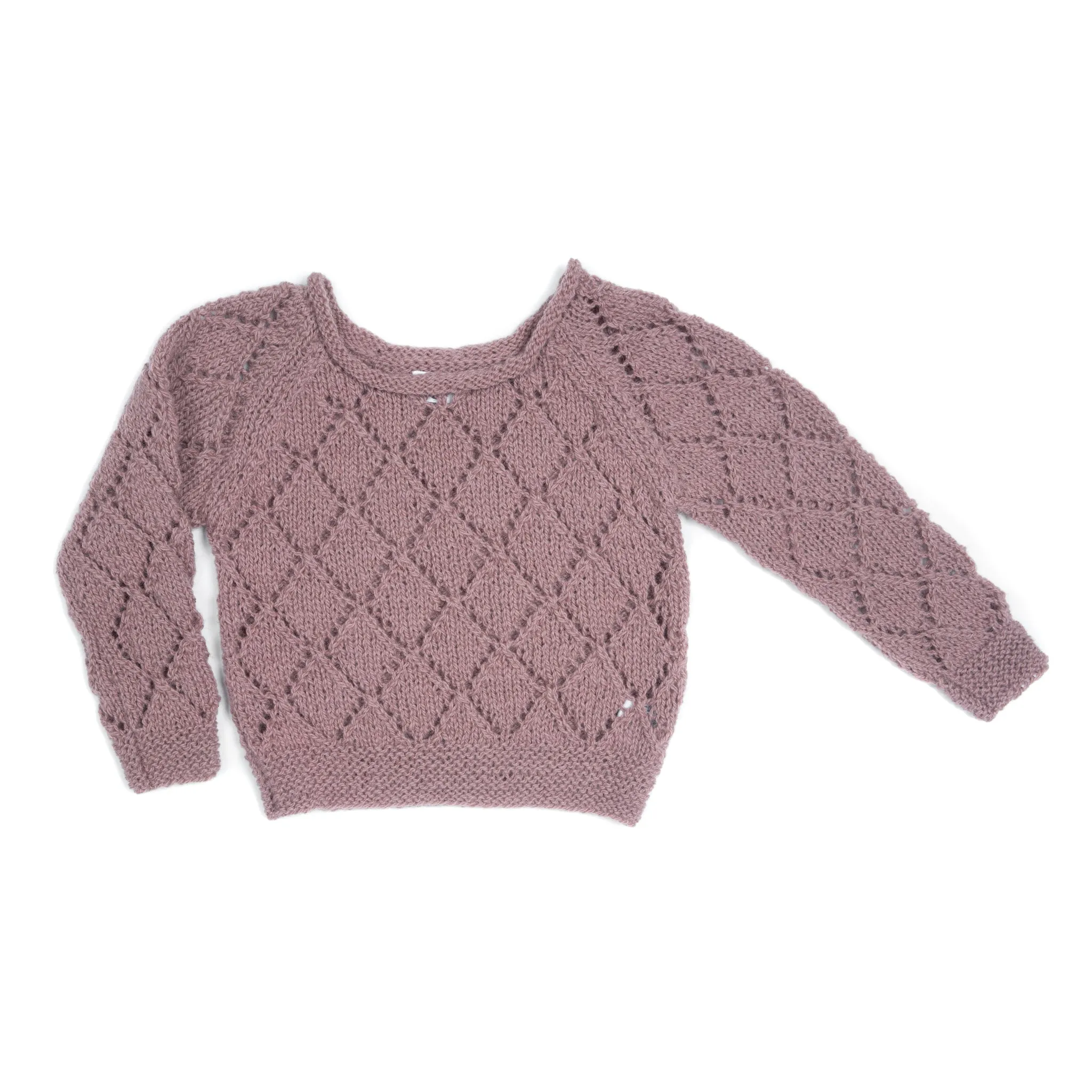 Wool jumper LILAC