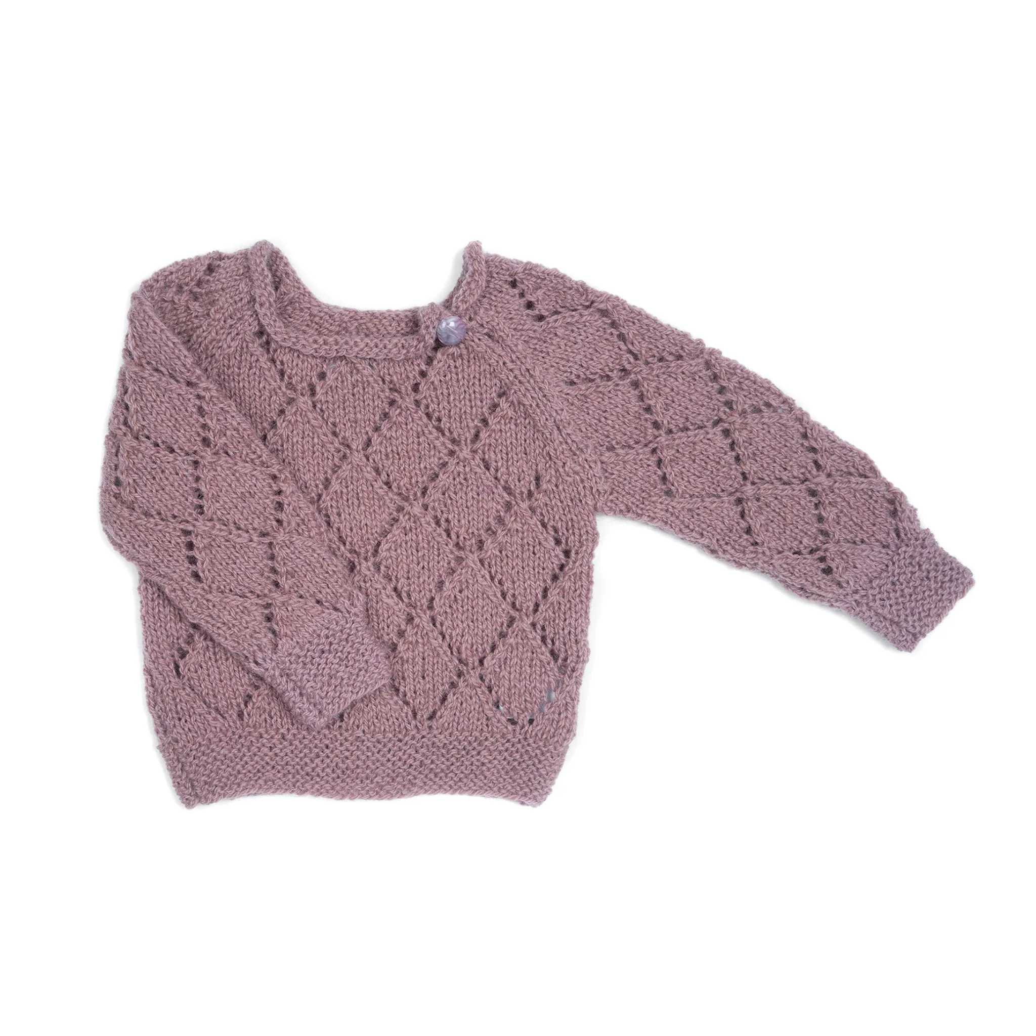 Wool jumper LILAC